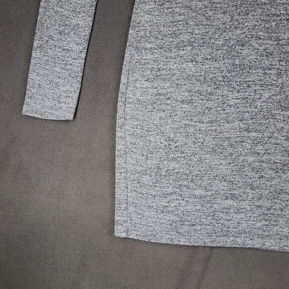 Aritzia Wilfred Free‎ Sweater Dress sz S Women Sasha Space Dye Gray Turtle Neck - Picture 8 of 11